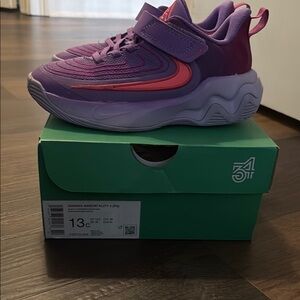 Kids Purple & Pink Athletic Sneakers - (Brand: )